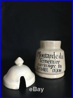 stoneware antique 1900s vinegar 1860 mustard porcelain pot bottle french