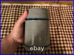 18th / Early 19th Century American Stoneware Mug W Cobalt Blue Band Decoration