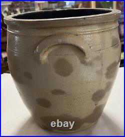2 Gallon F. H. Cowden Harrisburg Pa. Stoneware Crock