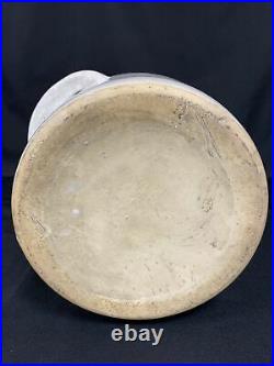 3 Gallon Indian Head Louisville Pottery Stoneware Butter Churn Antique 15 Tall
