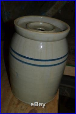 3 Gallon Marshal Pottery Butter Churn Antique stoneware crock