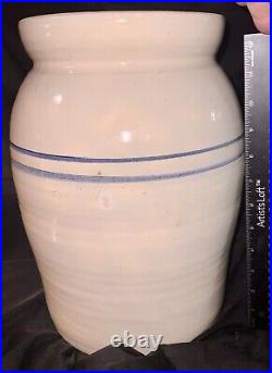 #3 Marshall Pottery, 3 Gallon Butter Churn Crock, Crock Only