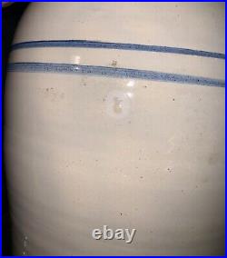 #3 Marshall Pottery, 3 Gallon Butter Churn Crock, Crock Only