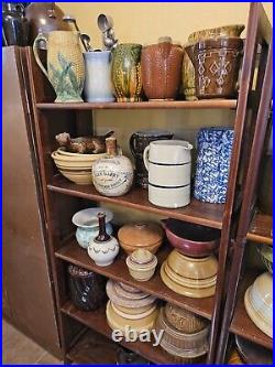 74 Pieces Arizona Yellow Ware Stoneware Pottery Collection Yellowware Primitive