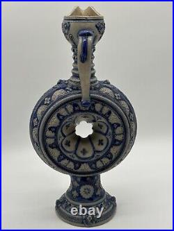 ANTIQUE WESTERWALD GERMAN STONEWARE EWER PITCHER Vase 19