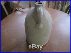 A. B. Wheeler & Co Boston MA Stoneware Pottery 2 Gal Jug