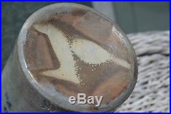 A. P. Donaghho Grey Saltglazed Stoneware Crock Pottery Parkersburg, W. VA. 8