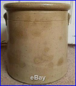 Antique 1800's #4 Bee Sting Stoneware Crock Early 4 Gallon Antique Red Wing