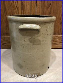 Antique 1800's Handled 8 Gallon Bee Sting Stoneware Crock