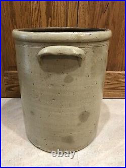 Antique 1800's Handled 8 Gallon Bee Sting Stoneware Crock