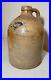 Antique_1800_s_handmade_stoneware_salt_glazed_cobalt_pottery_jug_vase_with_handle_01_tnl