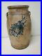 Antique_1860_New_York_Stoneware_Large_Floral_Churn_Jug_Vase_Pottery_Earthenware_01_vast