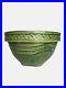 Antique_1920_1930_McCoy_Pottery_Yellowware_SUNBURST_Mixing_Bowl_Green_Glaze_9_01_ct