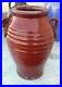 Antique_19th_C_Red_Glaze_Stoneware_2_Gal_Vase_Crock_Redware_Southern_Pottery_01_hij