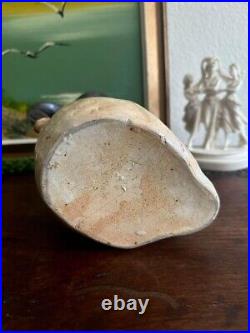 Antique 19th Century British Salt Glaze Stoneware Duke of Wellington Jug