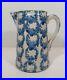Antique_19th_Century_Spongeware_Stoneware_Pottery_Pitcher_Blue_and_White_Rings_01_rks