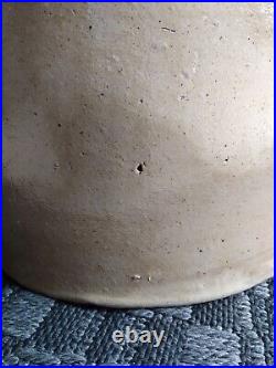 Antique 4 Gallon Bee Sting Cobalt Decorated Ohio Salt Glazed Stoneware Crock