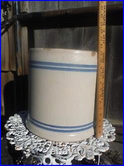 Antique 5 Gallon Stoneware Ice Water Crock Pittsburgh Pottery Co Diamond Brand