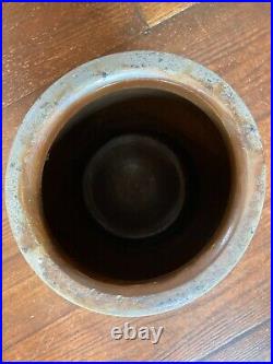 Antique A P Donnaghho Parkersburg W Va. Stoneware canning 2 gallon storage jar