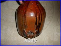 Antique Alabama Pottery Stoneware 1 1/2 Gal Chicken Waterer