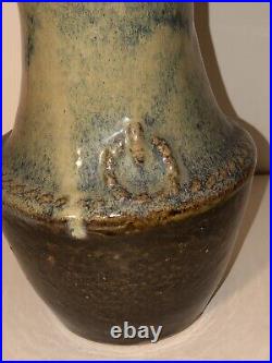 Antique Art Pottery Porcelain Earthenware Stoneware Vase Believed To Be Chinese