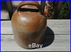 Antique Baltimore Stoneware Crock M. Duffy &co 164 Cathedral Ave Baltimore 11 T