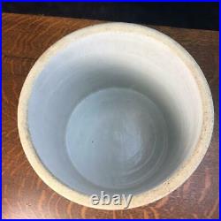 Antique Blue Star Stoneware Crooksville Ohio 2 Gallon Crock Primitive Salt Glaze