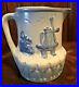 Antique_Blue_White_Country_Stoneware_Pottery_Pitcher_With_Windmill_01_kvf