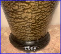 Antique Chinese Japanese Earthenware Glazed Stoneware Pottery Pot 13 a