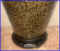 Antique Chinese Japanese Earthenware Glazed Stoneware Pottery Pot 13 a