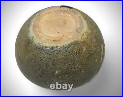 Antique Chinese Stoneware Celadon Round Box Jar Song Yuan Dynasty