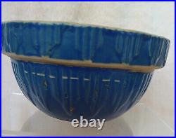 Antique Clay City Pottery Nesting Mixing Bowls Made 1920's of Clay Stoneware