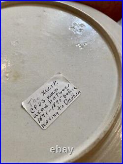 Antique Dedham Pottery Bunny Rabbit Plate 10 Crackled Glaze Finish CPUS 1895