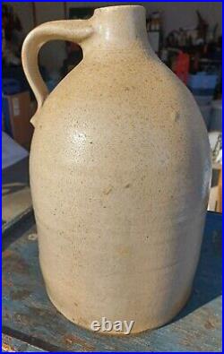 Antique Gardner Maine Incised Eagle 2 Gallon Stoneware Jug