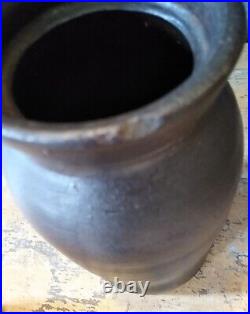Antique Glazier Pa Oyster Jar Crock Stoneware