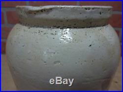 Antique HASSELBECK CHEESE CO BUFFALO NY Stoneware Pottery Bulbous Dairy Crock