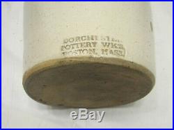 Antique Henderson Stoneware Foot Warmer Bottle Dorchester Pottery 1912 Pat