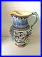 Antique_Italian_Majolica_Pottery_Painted_Wine_Pitcher_01_bpz