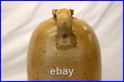 Antique JAMES BENJAMIN 2 Gallon STONEWARE JUG Cobalt Blue CINCINNATI OHIO early