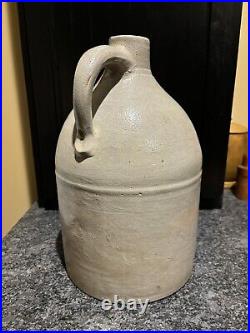 Antique J. A. Budlong & Son Stoneware Jug