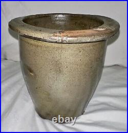 Antique J. B Harmon Primitive Pottery Crock Green County TN Vintage Stoneware