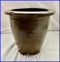 Antique J. B Harmon Primitive Pottery Crock Green County TN Vintage Stoneware