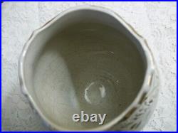 Antique Kokus China Vase Sebring Pottery Company White Granite Stoneware