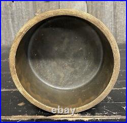 Antique Late 1800s 1/2 Gal E Swasey & Co Portland ME Stoneware Pie Dish