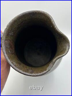 Antique Late 19thC Southern Stoneware Milk Pitcher South Carolina/Georgia