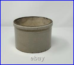 Antique Macomb Stoneware Co. Pottery Crock (1893-1906)