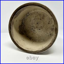 Antique Macomb Stoneware Co. Pottery Crock (1893-1906)