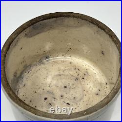 Antique Macomb Stoneware Co. Pottery Crock (1893-1906)