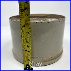 Antique Macomb Stoneware Co. Pottery Crock (1893-1906)