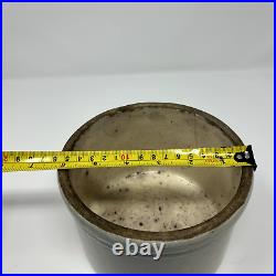 Antique Macomb Stoneware Co. Pottery Crock (1893-1906)